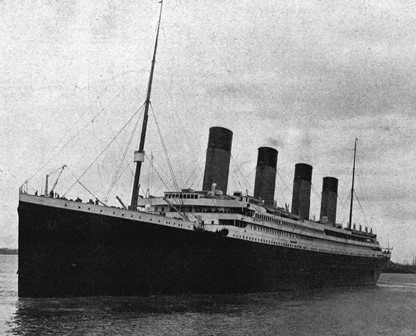 RMS Titanic Started Official Sail
