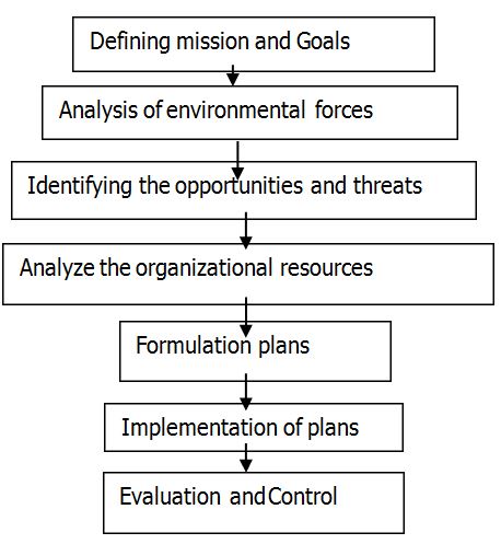 Planning Process or Steps in Planning