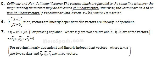 Vectors And Vector Geometry – Formula | Mathematics Class 12